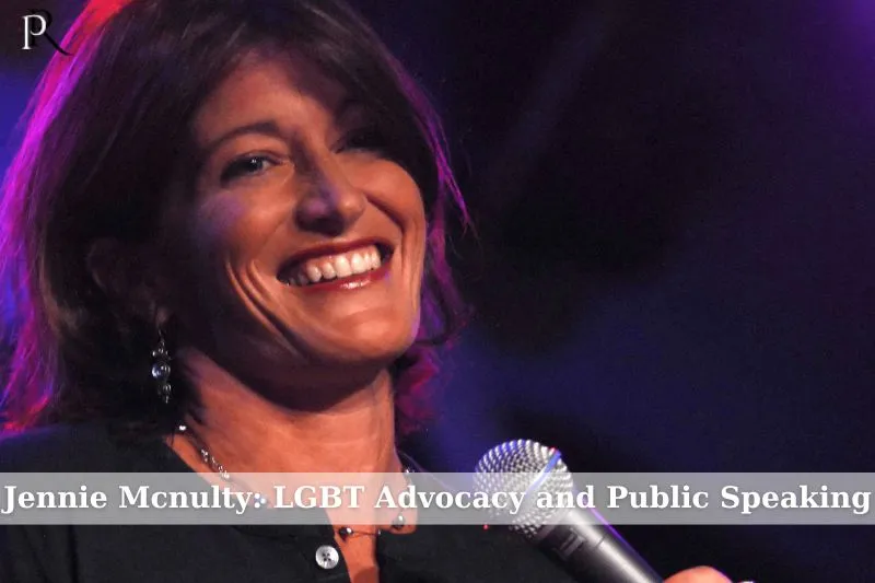 Jennie Mcnulty LGBT advocacy and public speaking