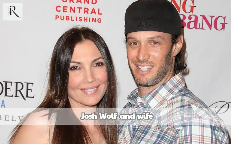 Josh Wolf and his wife