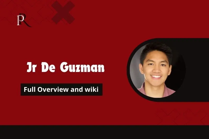 Jr De Guzman Full Overview and Wiki