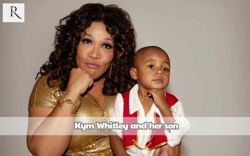 Kym Whitley and son