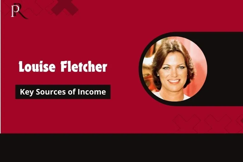 Louise Fletcher Main source of income