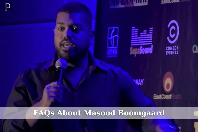 Frequently asked questions about Masood Boomgaard