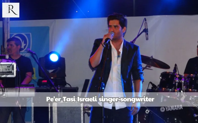 Israeli singer-songwriter Pe'er Tasi