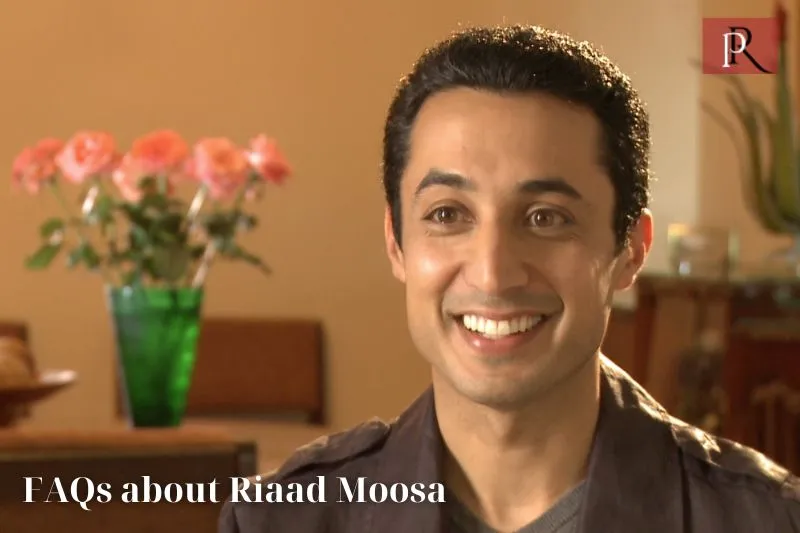 Frequently asked questions about Riaad Moosa