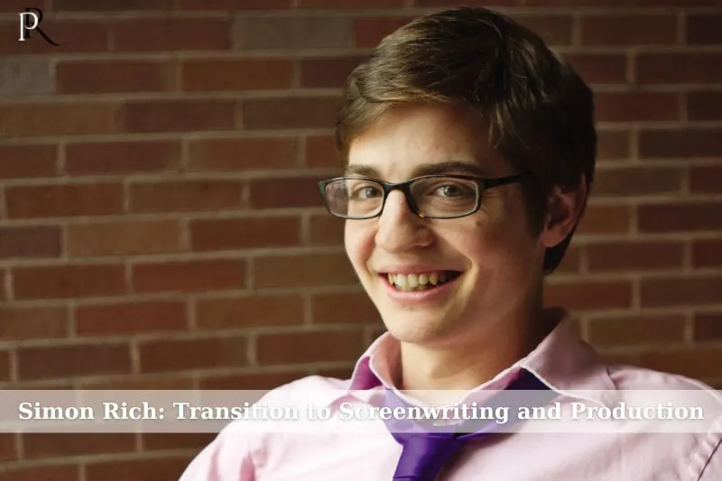 Simon Rich moved into writing and producing